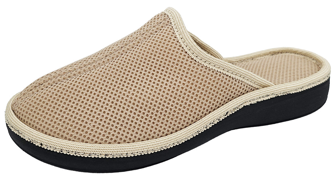 3D Mesh Slippers - Black