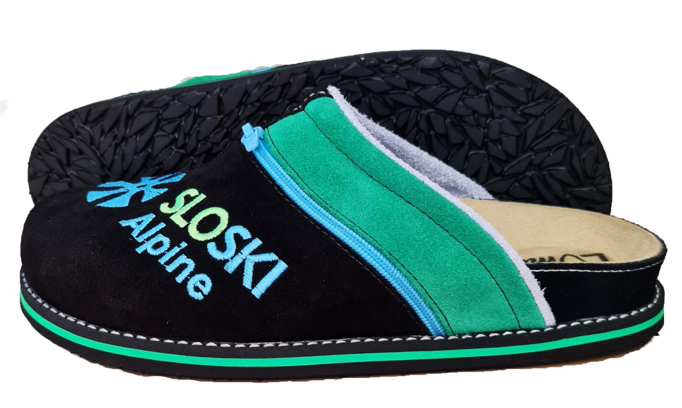 SLOSKI 3052 - Black/Green