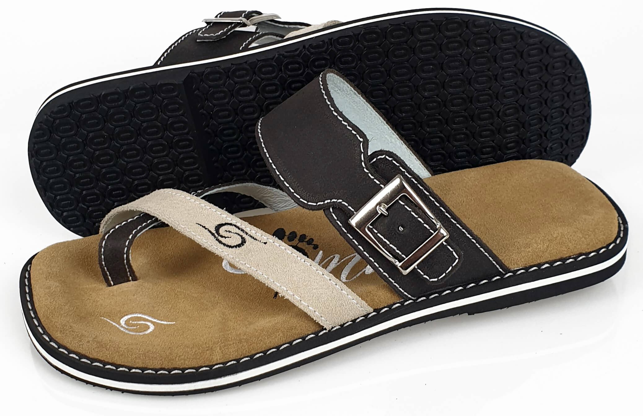 Flip-flops 4054 - Brown/Beige