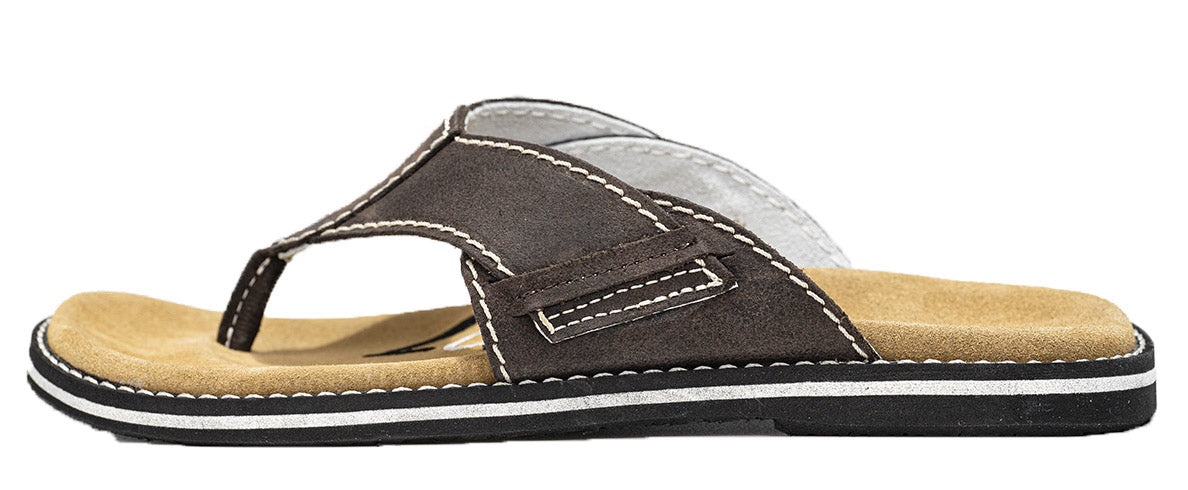 Flip-Flops 4103 - Brown – Comfortable Summer Sandals | LOMM