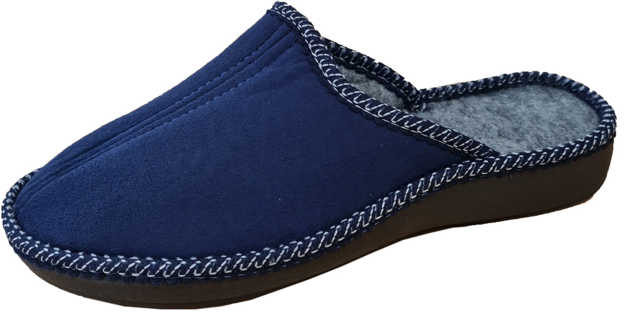 Slippers felt - blue