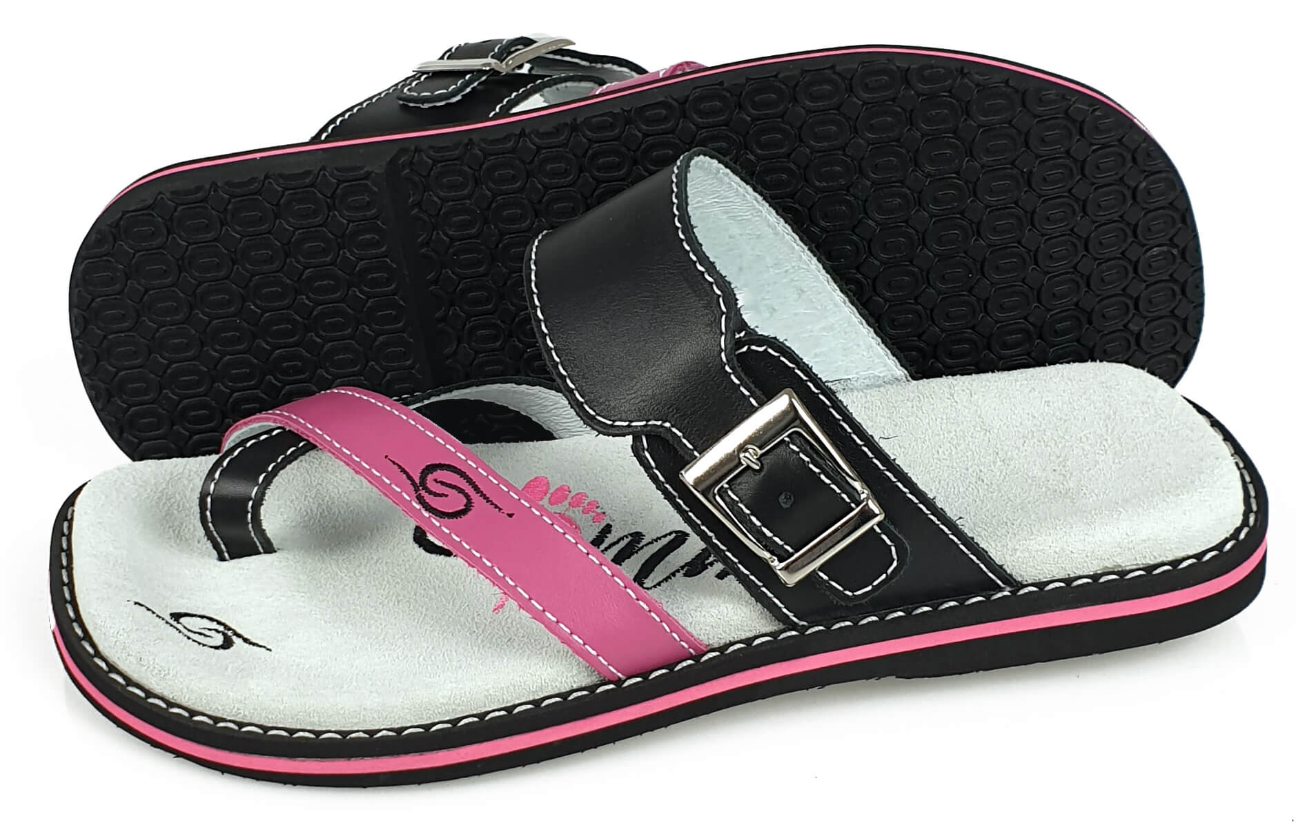 Flip Flops 4054 - Black/Pink 